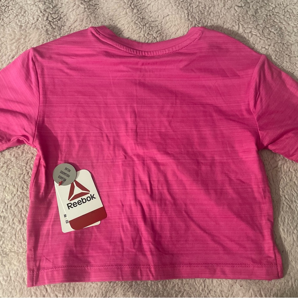 Reebok Pink Short Sleeve Tee